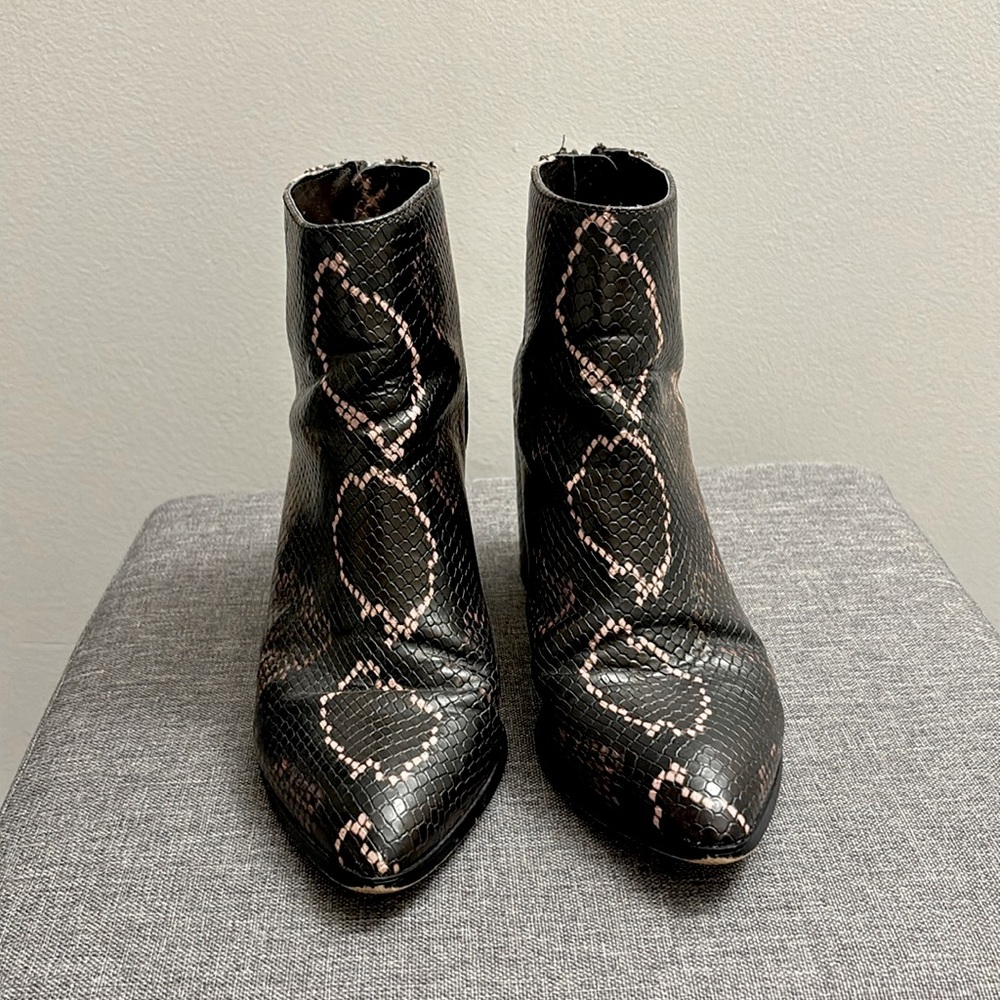Steve Madden Snake Booties